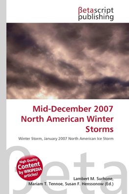 Mid-December 2007 North American Winter Storms