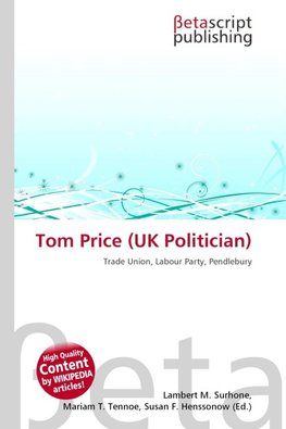Tom Price (UK Politician)