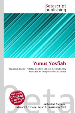 Yunus Yosfiah