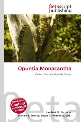Opuntia Monacantha