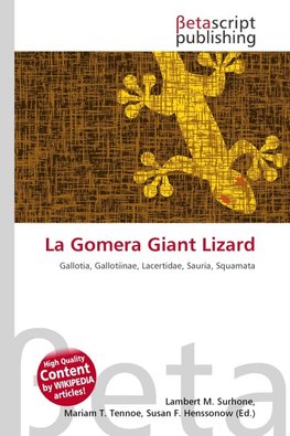 La Gomera Giant Lizard