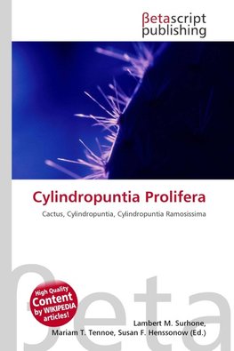 Cylindropuntia Prolifera