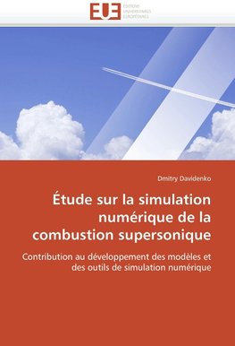 Étude sur la simulation numérique de la combustion supersonique