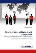 Contract renegotiation and adaptation