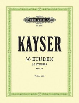 36 Etüden op. 20
