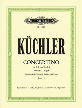 Concertino D-Dur op. 15