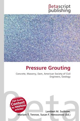 Pressure Grouting