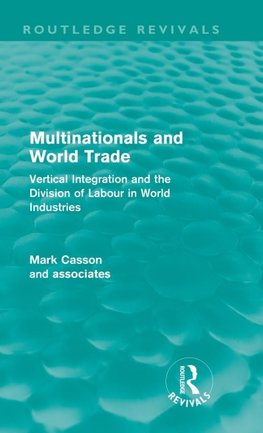 Multinationals and World Trade (Routledge Revivals)