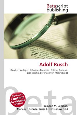 Adolf Rusch