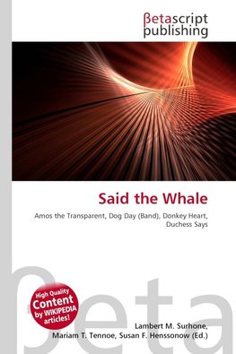 Said the Whale
