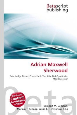 Adrian Maxwell Sherwood