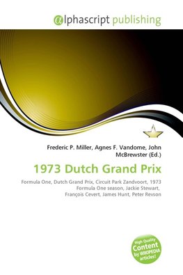 1973 Dutch Grand Prix
