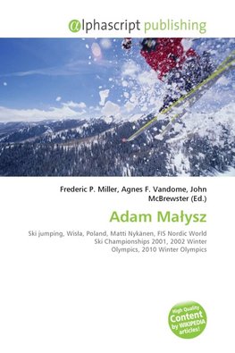 Adam Ma¿ysz