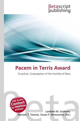 Pacem in Terris Award