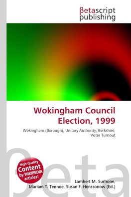 Wokingham Council Election, 1999