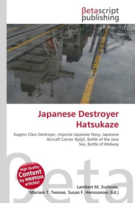Japanese Destroyer Hatsukaze