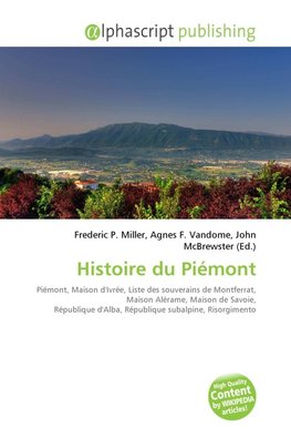 Histoire du Piémont