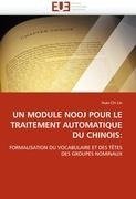Un module nooj pour le traitement automatique du chinois
