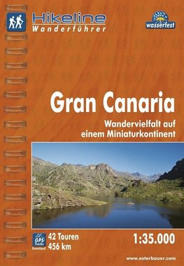 Hikeline Wanderführer Gran Canaria 1 : 35 000