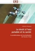 Le droit à l'eau potable et la santé: