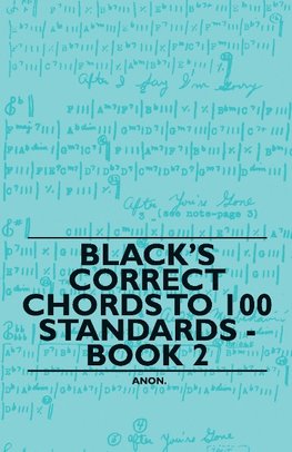 Black's Correct Chords to 100 Standards - Book 2