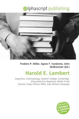 Harold E. Lambert