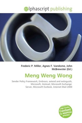 Meng Weng Wong