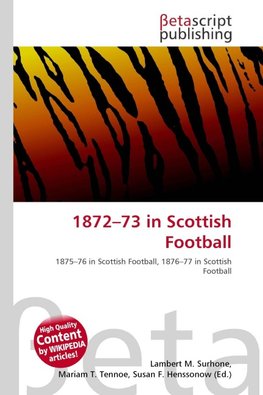 1872-73 in Scottish Football