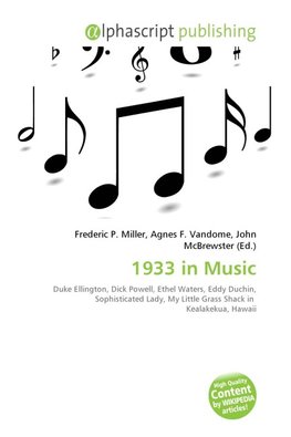 1933 in Music