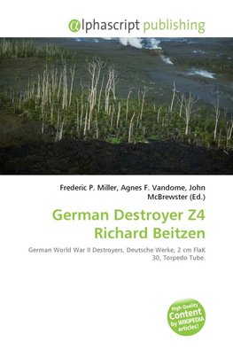 German Destroyer Z4 Richard Beitzen