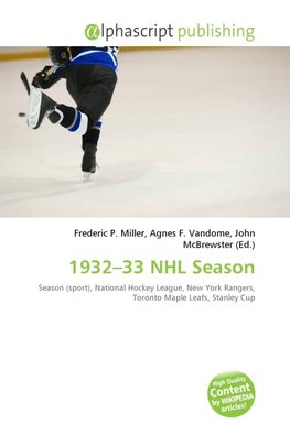 1932-33 NHL Season