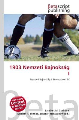 1903 Nemzeti Bajnokság I