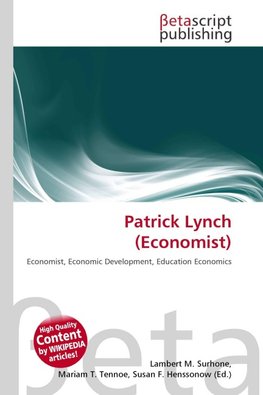 Patrick Lynch (Economist)