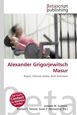 Alexander Grigorjewitsch Masur