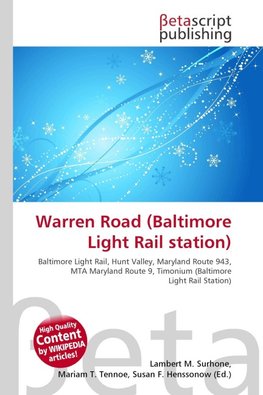 Warren Road (Baltimore Light Rail station)