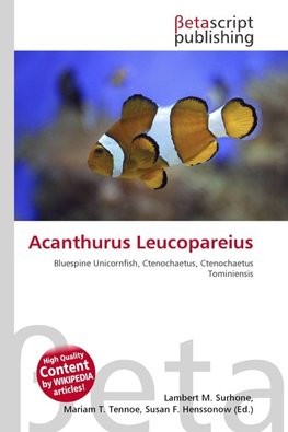 Acanthurus Leucopareius