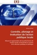 Contrôle, pilotage et évaluation de l'action publique locale