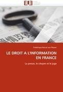 LE DROIT A L''INFORMATION EN FRANCE