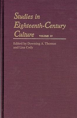 Studies in Eighteenth-Century Culture