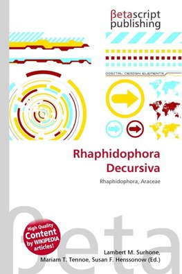 Rhaphidophora Decursiva