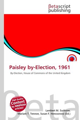 Paisley by-Election, 1961