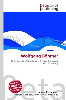 Wolfgang Böhmer