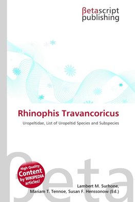 Rhinophis Travancoricus