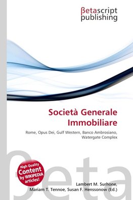 Società Generale Immobiliare