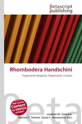 Rhombodera Handschini