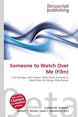 Someone to Watch Over Me (Film)