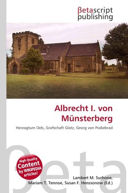 Albrecht I. von Münsterberg