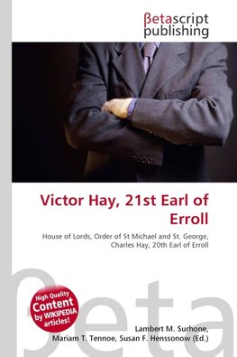 Victor Hay, 21st Earl of Erroll