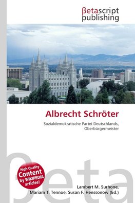 Albrecht Schröter
