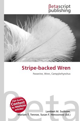 Stripe-backed Wren